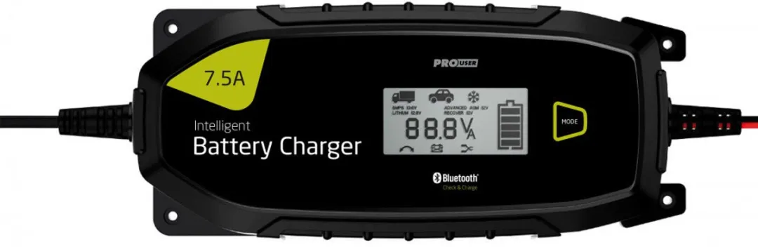 Pro-User IBC7500B Intelligente Acculader - Bluetooth