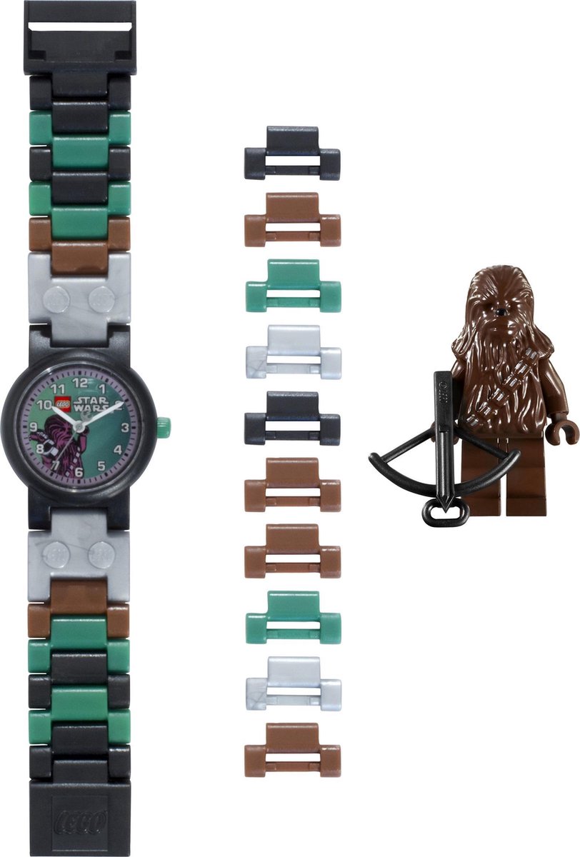 LEGO Star Wars Schakelhorloge Chewbacca kunststof 8020370