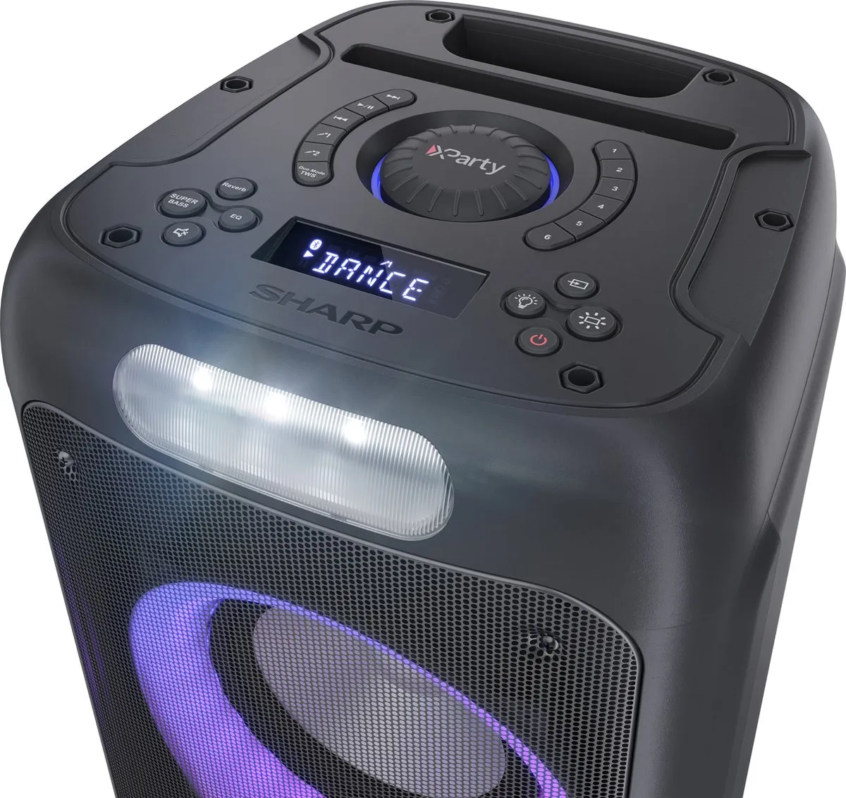 Sharp PS-949 XPARTY Partyspeaker - 130W - Bluetooth - Zwart