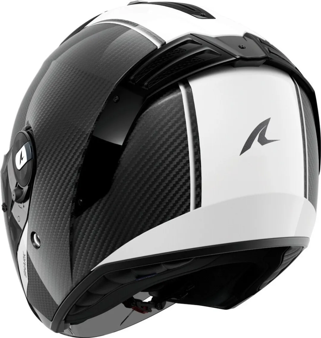 Shark RS Jet Carbon Skin Helm - XXL - Zwart/Wit