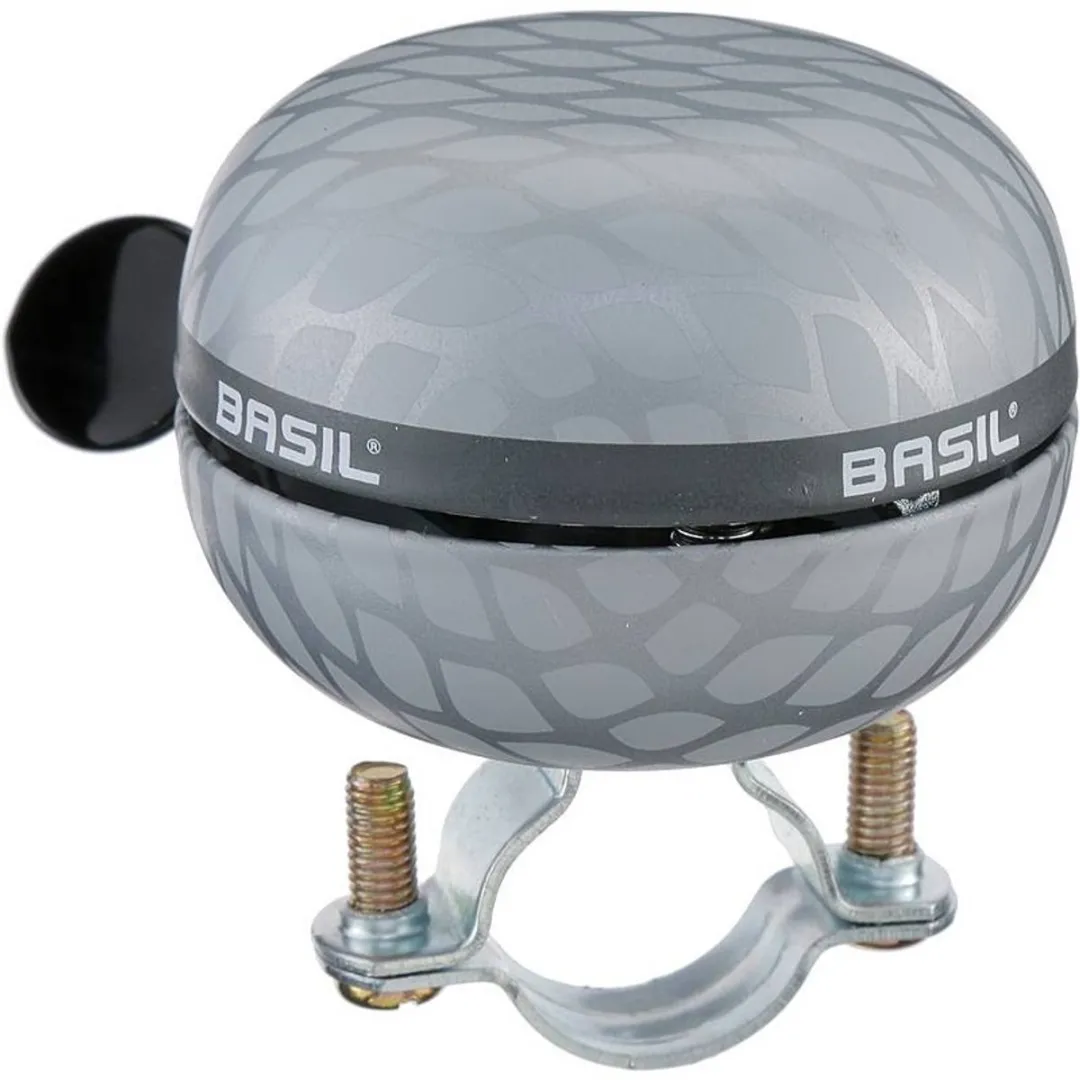 Basil Noir Big Bell 60mm - Zilver