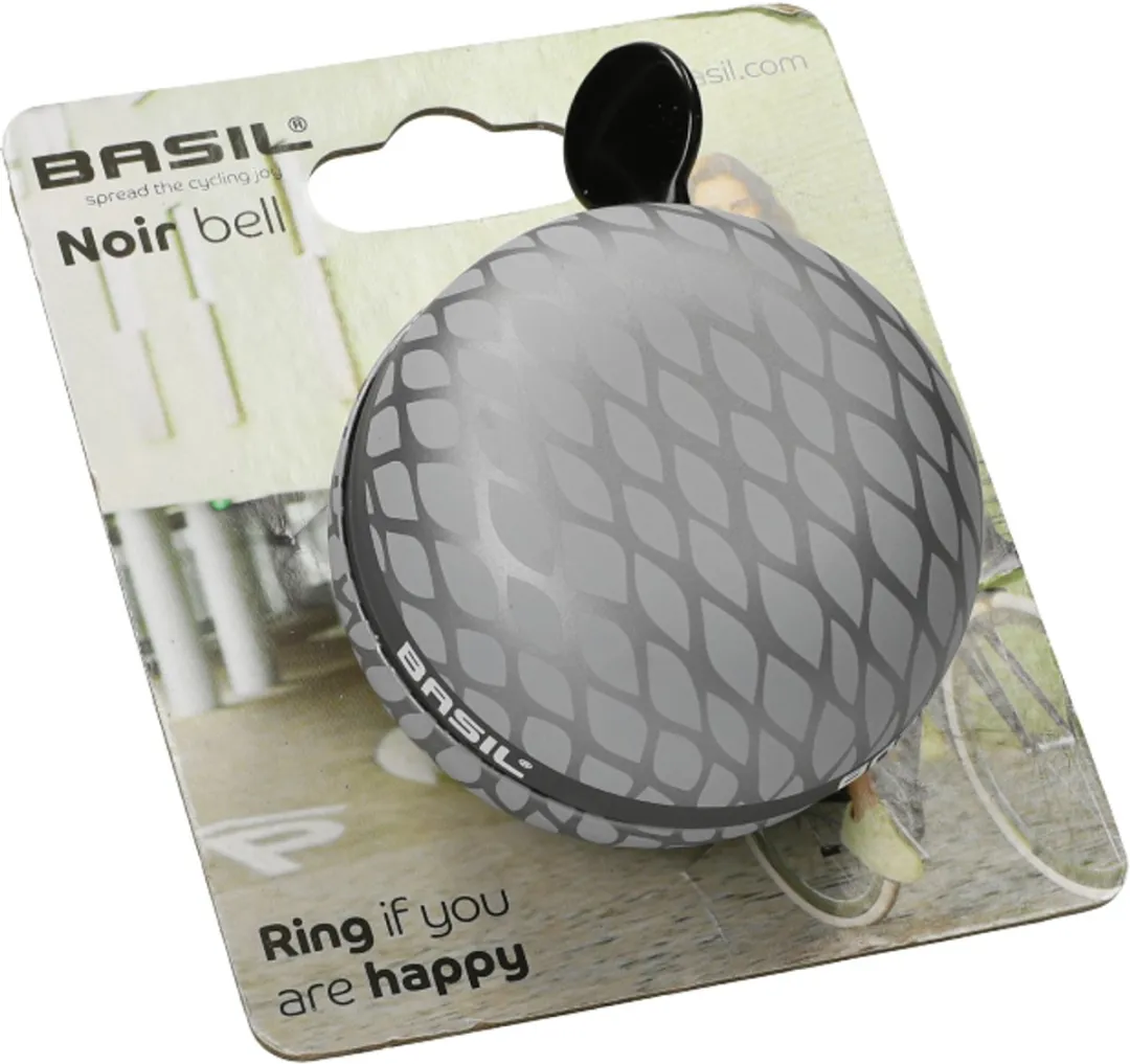 Basil Noir Big Bell 60mm - Zilver
