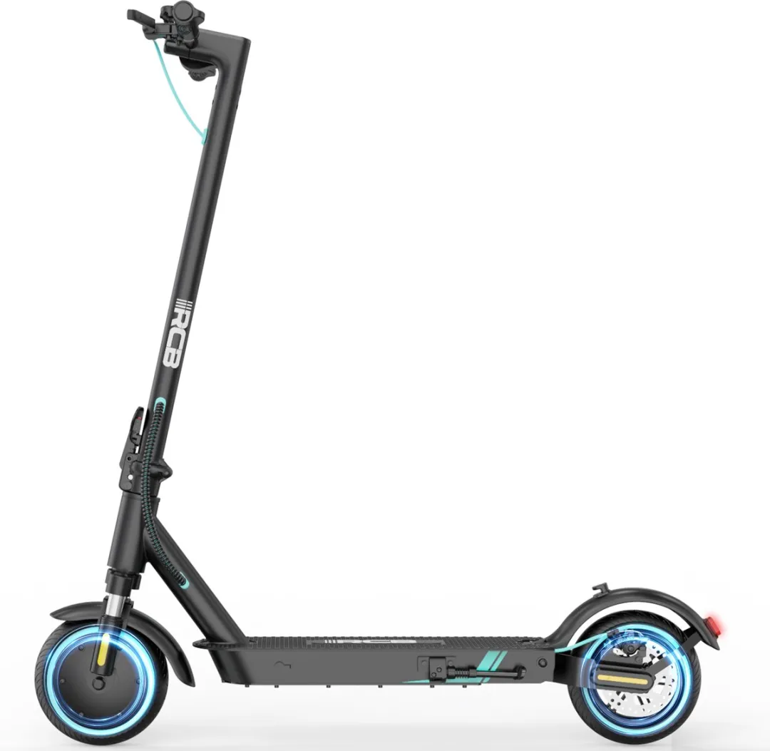 RCB R17 Opvouwbare Elektrische Step 25 km/u - 10 Inch - Zwart