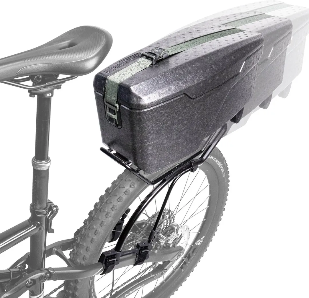 Topeak E-Xplorer TrunkBox 8L - E-bike Accu Opbergbox - Zwart/Paars