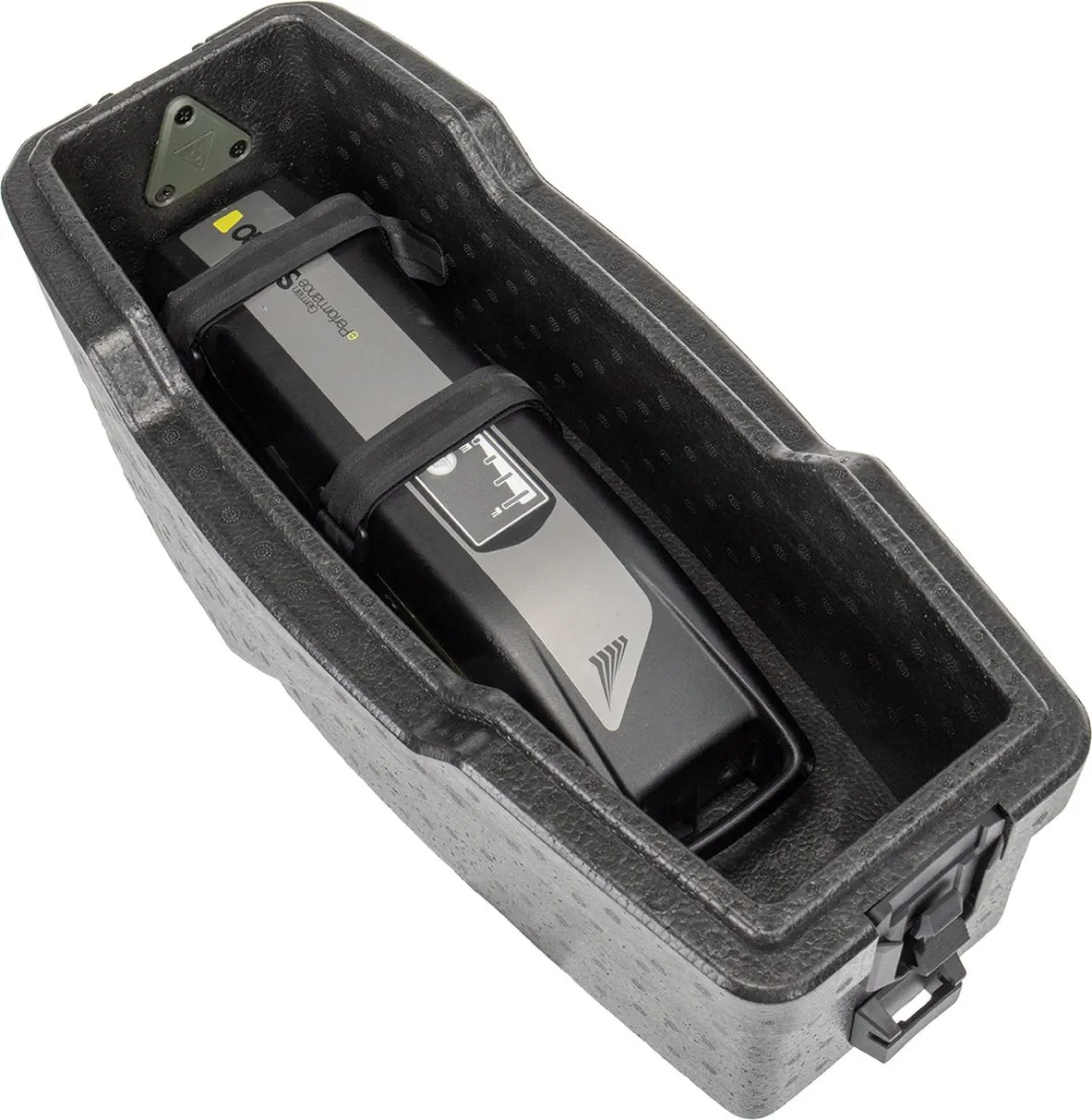 Topeak E-Xplorer TrunkBox 8L - E-bike Accu Opbergbox - Zwart/Paars