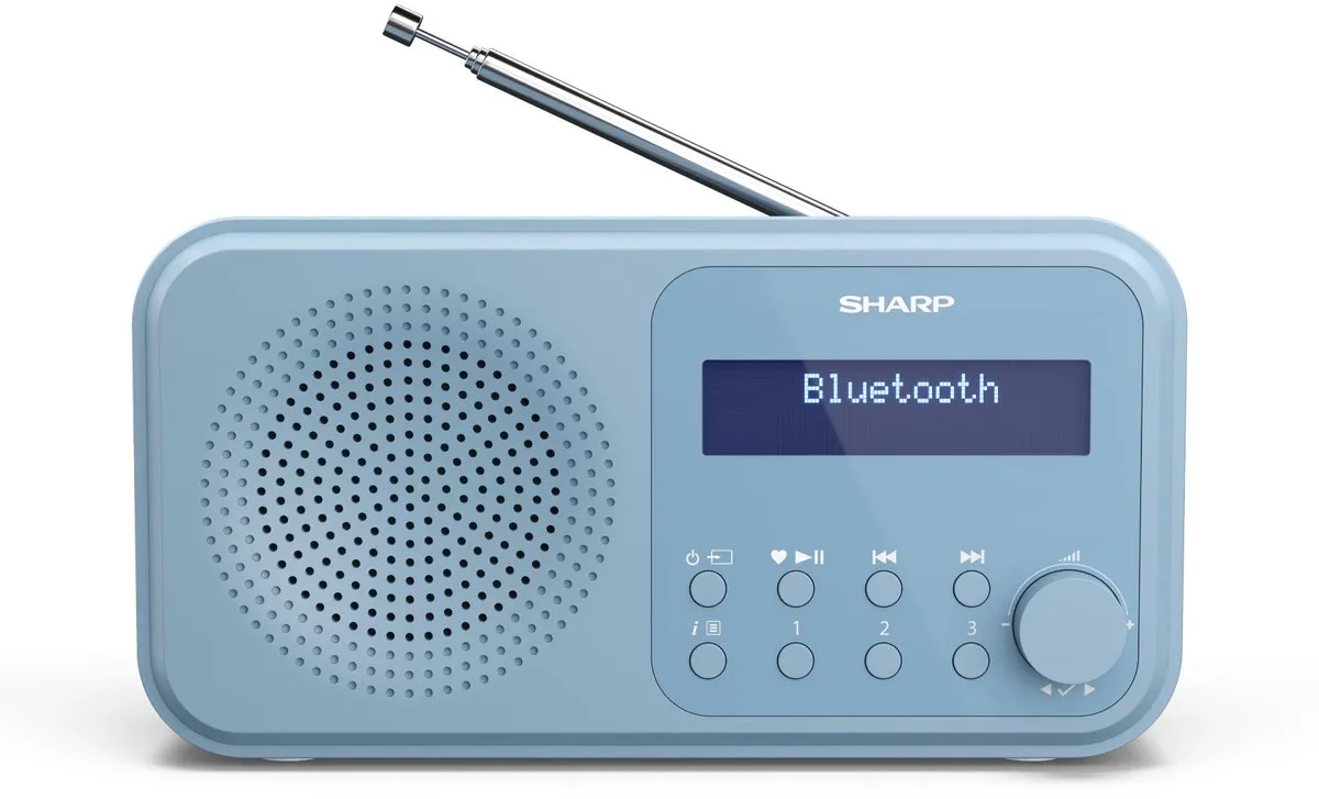 Sharp DR-P420(BL) DAB/FM Radio - Blauw