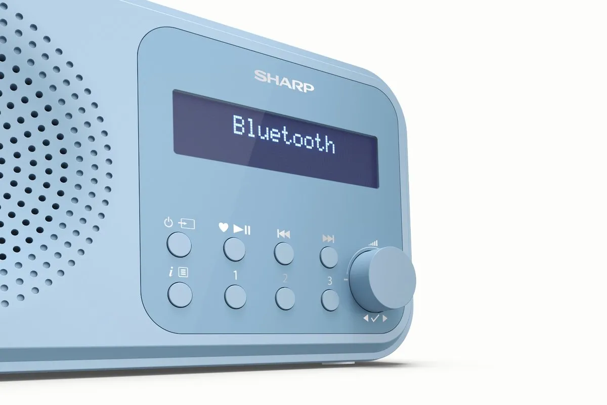 Sharp DR-P420(BL) DAB/FM Radio - Blauw