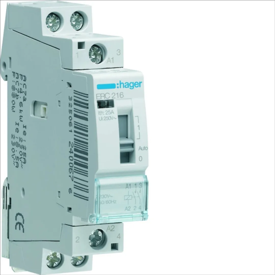 Hager ERC216 Schakelrelais 16A 230V