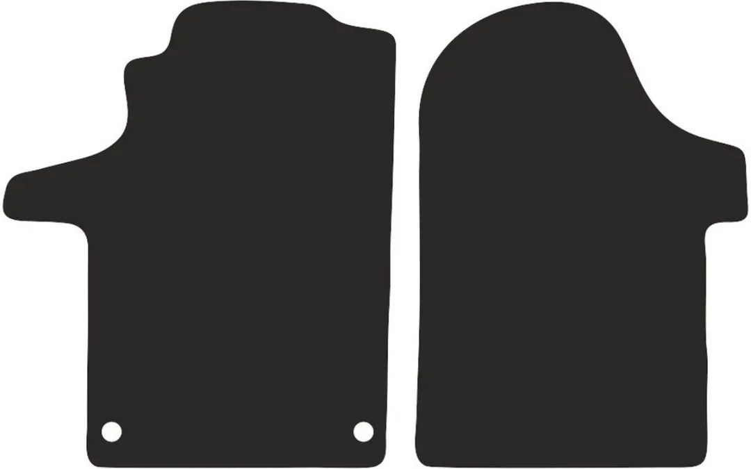 Mercedes-Benz Vito W447 Polyamide PREMIUM - 2 Stuks Zwart