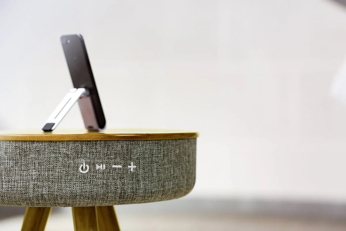 Salora Airtable(AW) Bluetooth Speaker - 88W - Houtkleur