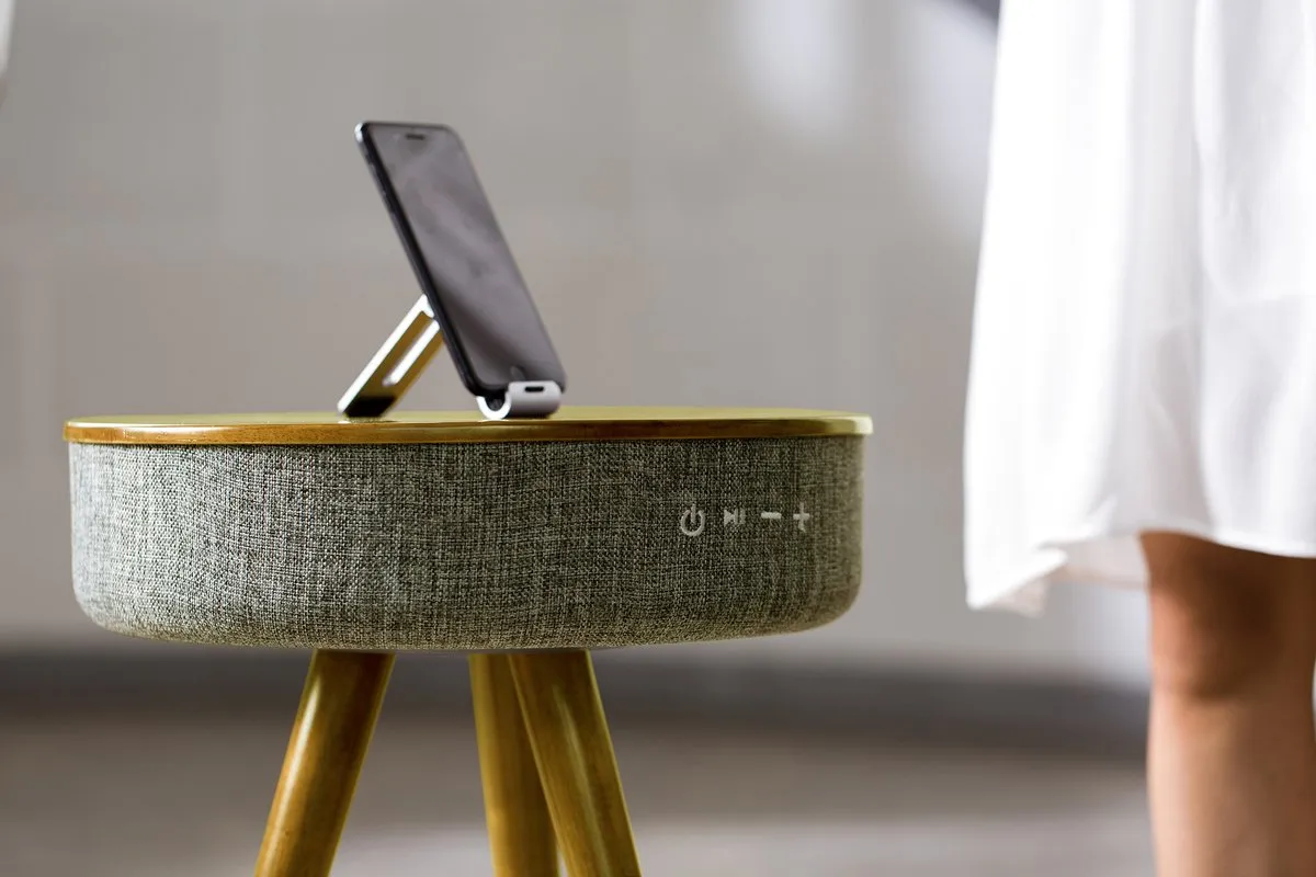 Salora Airtable(AW) Bluetooth Speaker - 88W - Houtkleur