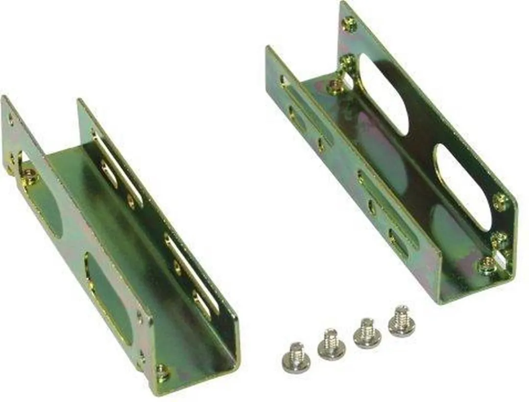 InLine HDD Montagerails 3,5" - Geel - afbeelding 3 van 3