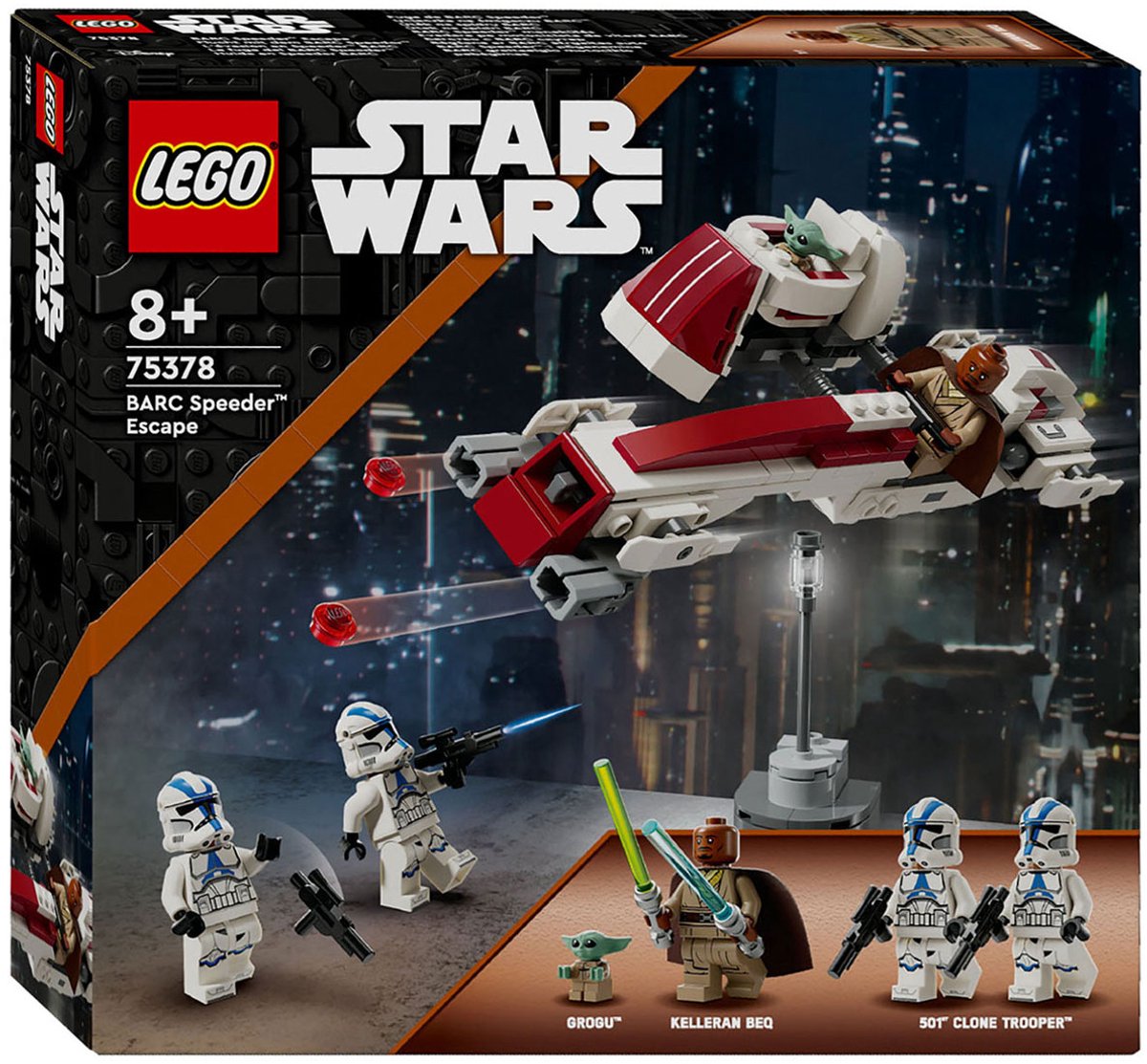 LEGO Star Wars BARC Speeder ontsnapping - 75378