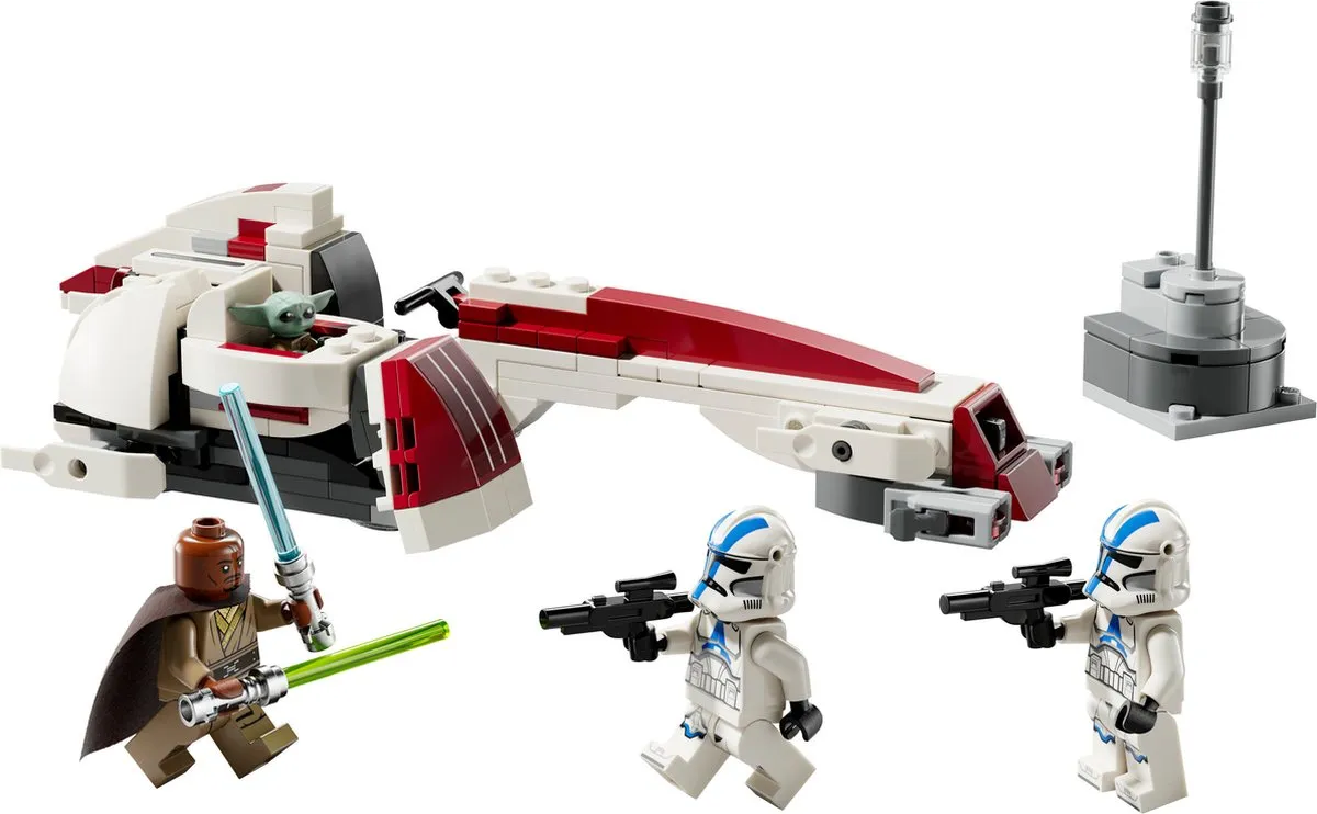 LEGO Star Wars BARC Speeder 75378 - 221 Stukken - Meerkleurig - afbeelding 6 van 6