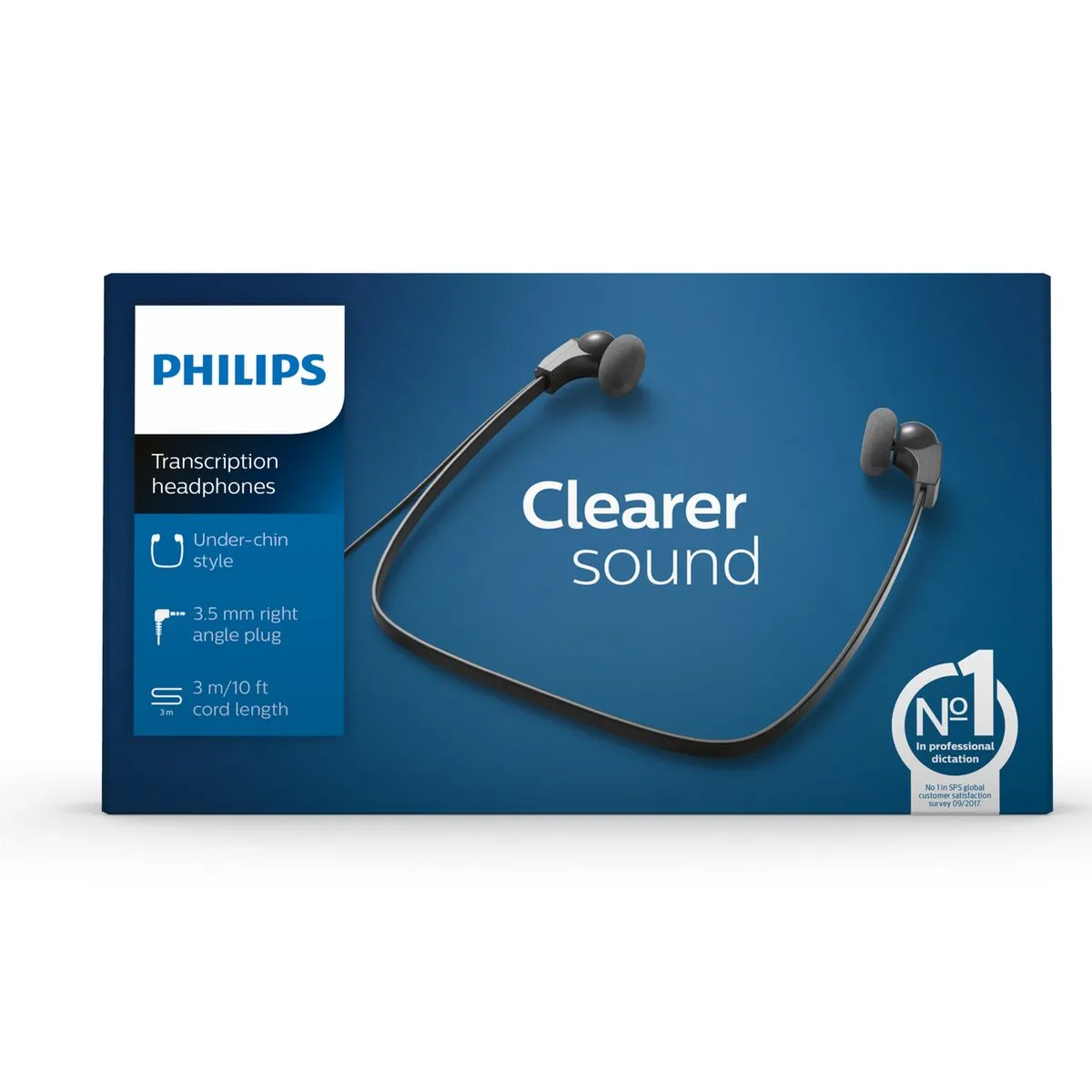 Philips LFH0234 Neckband Hoofdtelefoon - Zwart