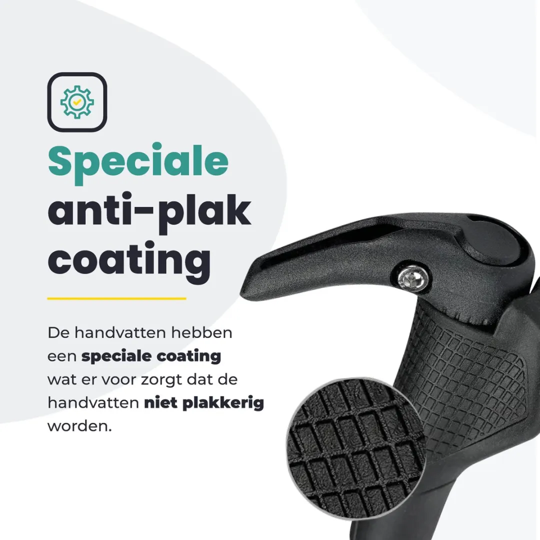 Voltano Ergonomische Handvatten met Bar Ends - Zwart