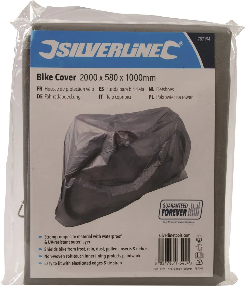 Silverline Fietshoes Waterdicht UV-Bestendig 200x58x100cm
