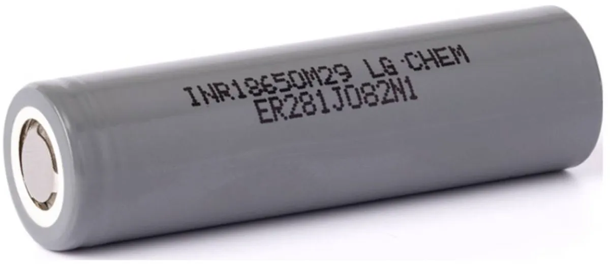 LG Electronics Li-Ion Zelle 18650, 3.6V und 2850mAh, M29 Accupack Aantal cellen: 1 Li-ion 3.67 V 2850 mAh