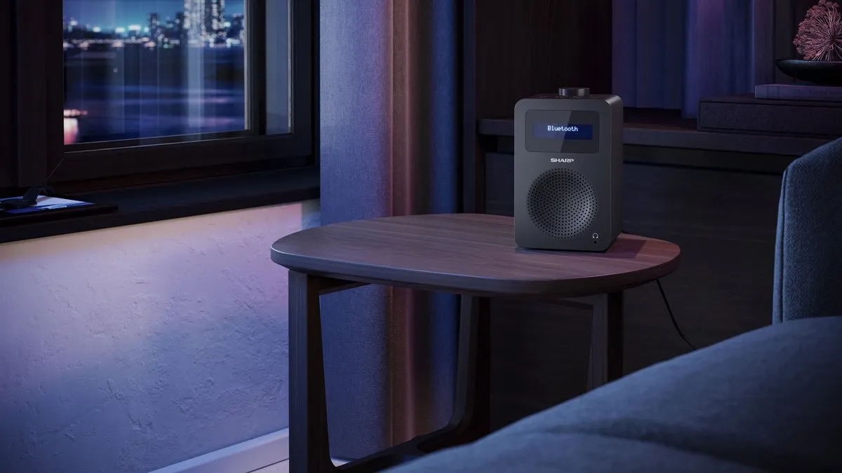 Sharp Tokyo DR-430BK DAB+ FM Radio - Bluetooth - Zwart