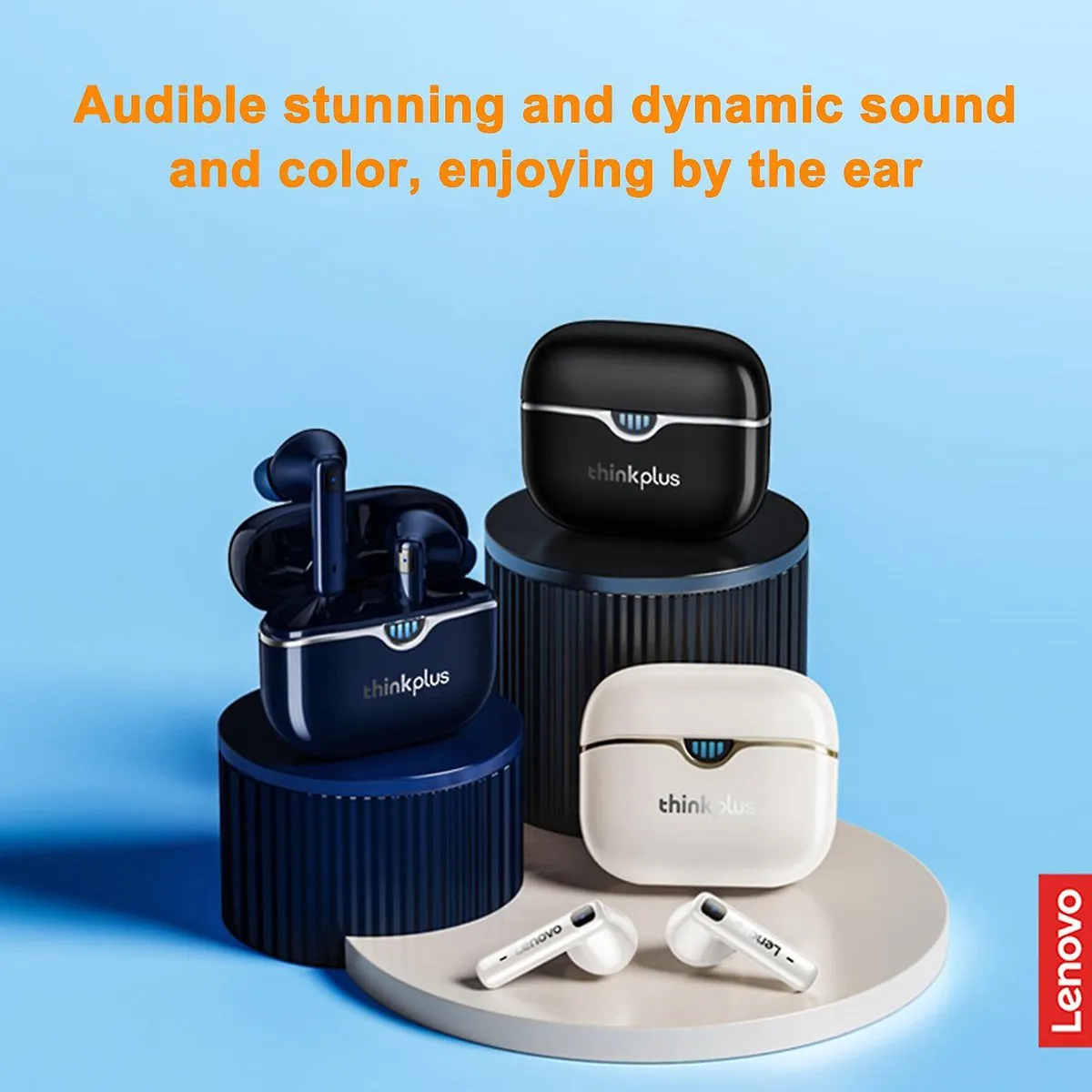 Lenovo Thinkplus LP15 Bluetooth Oordopjes - Wit