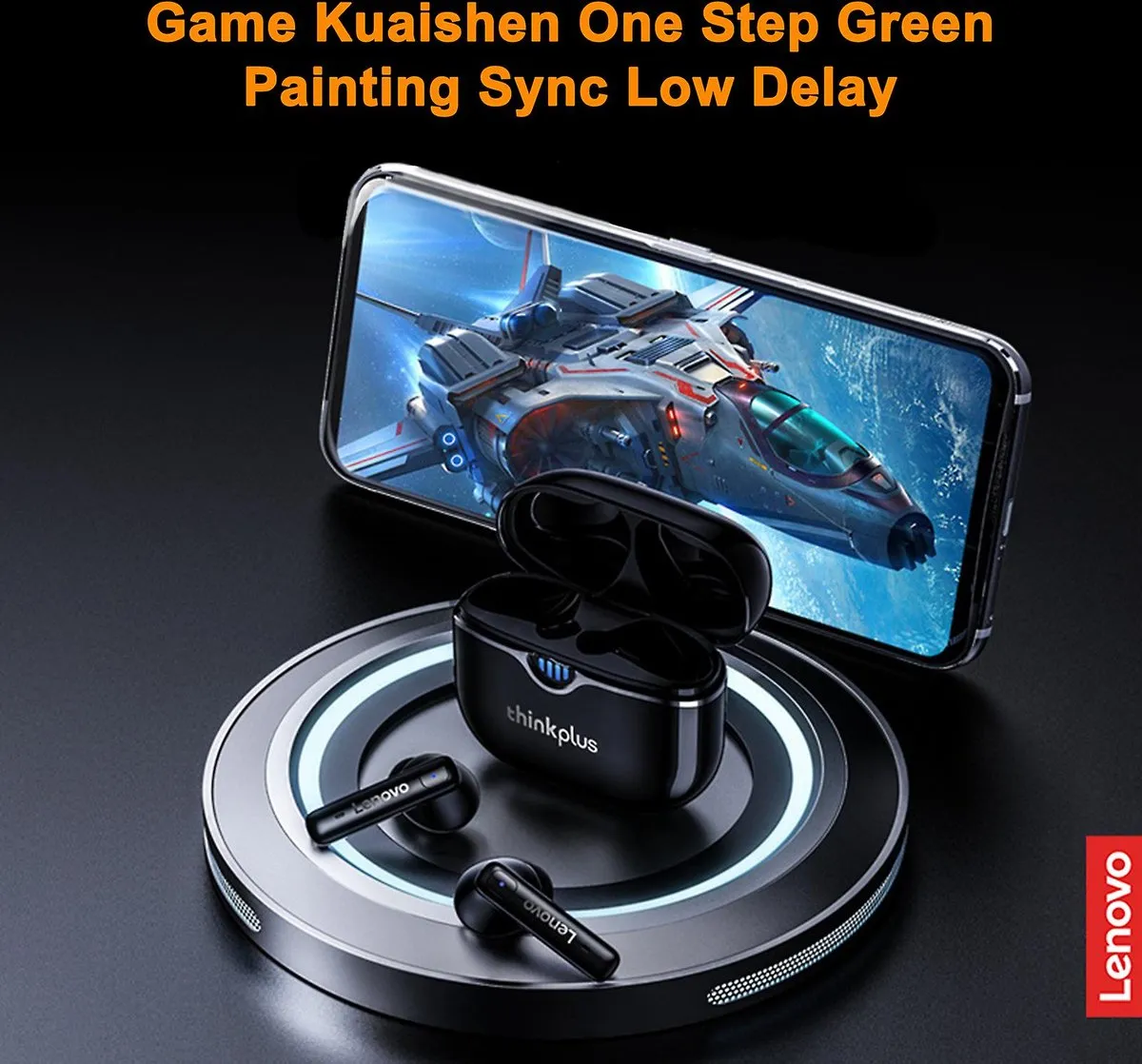Lenovo Thinkplus LP15 Bluetooth Oordopjes - Wit