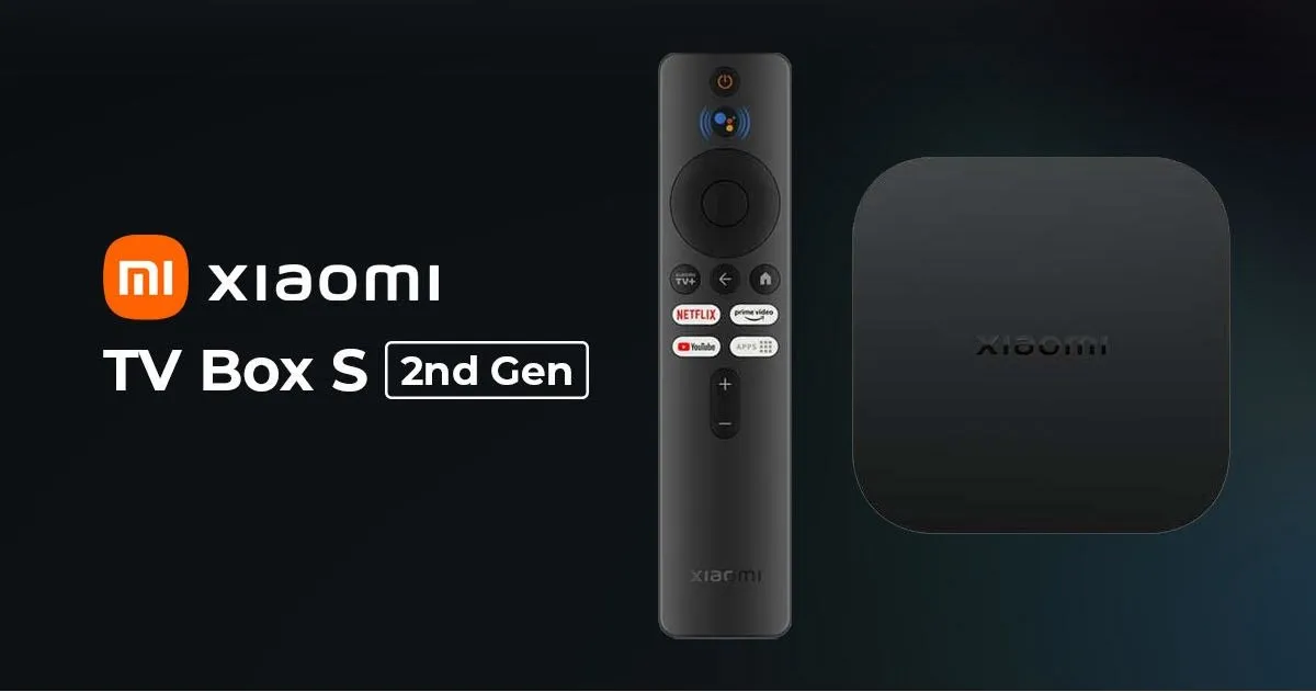 Xiaomi TV Box S (2nd Gen) - 4K Ultra HD - Zwart