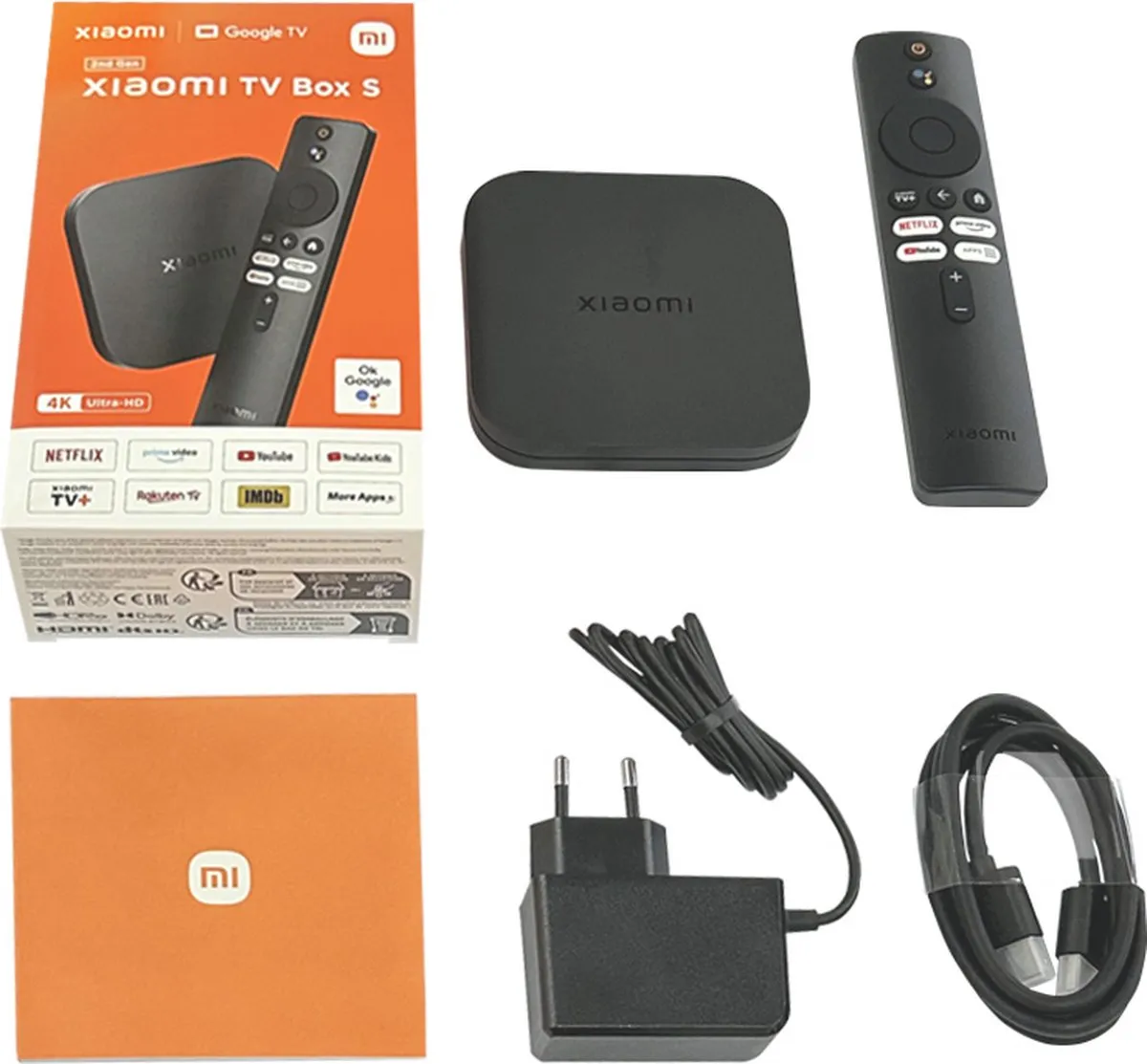 Xiaomi TV Box S (2nd Gen) - 4K Ultra HD - Zwart