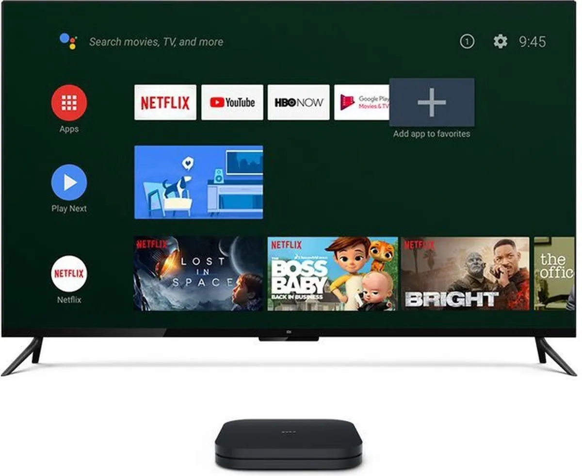Xiaomi TV Box S (2nd Gen) - 4K Ultra HD - Zwart