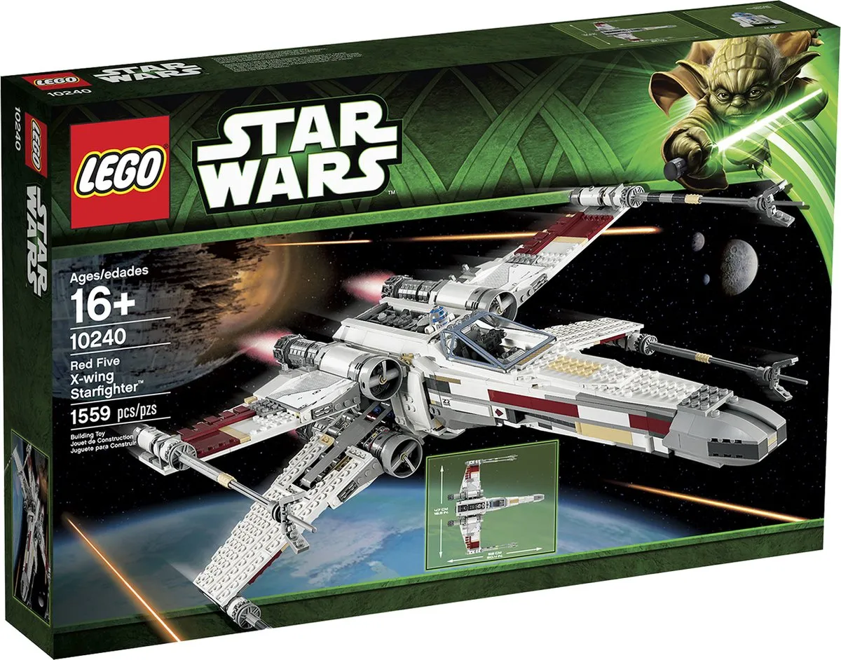 LEGO Star Wars Red Five X-Wing Starfighter 10240 - 1559 Stukken - afbeelding 6 van 6