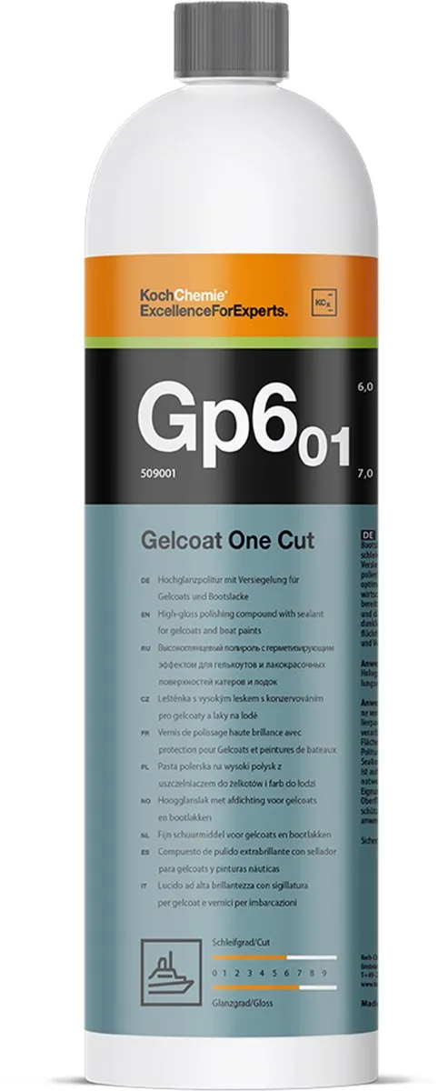 Koch Chemie Gelcoat One Cut Polijstpasta 1L