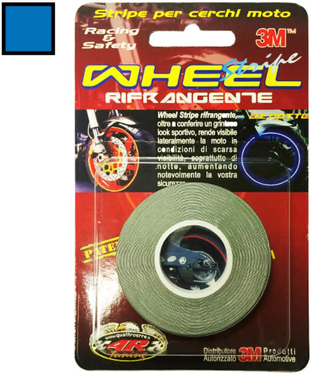 3M Wheel Reflection Tape Blauw