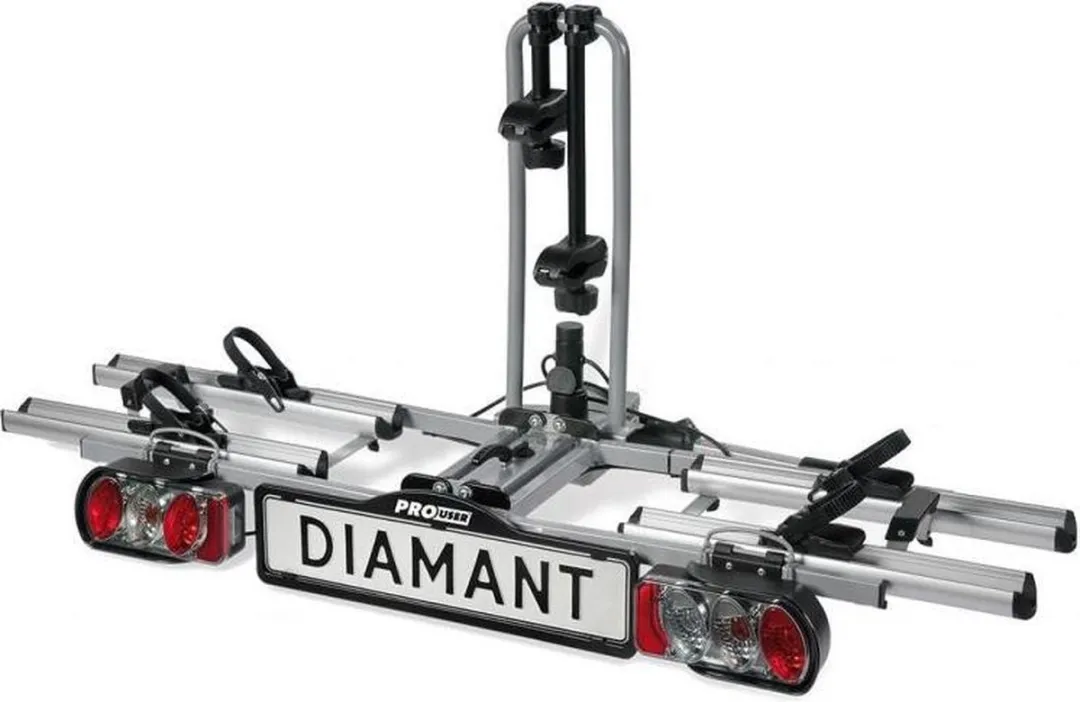Pro-User Diamant SG2 Fietsendrager - 2 Fietsen - Zilver