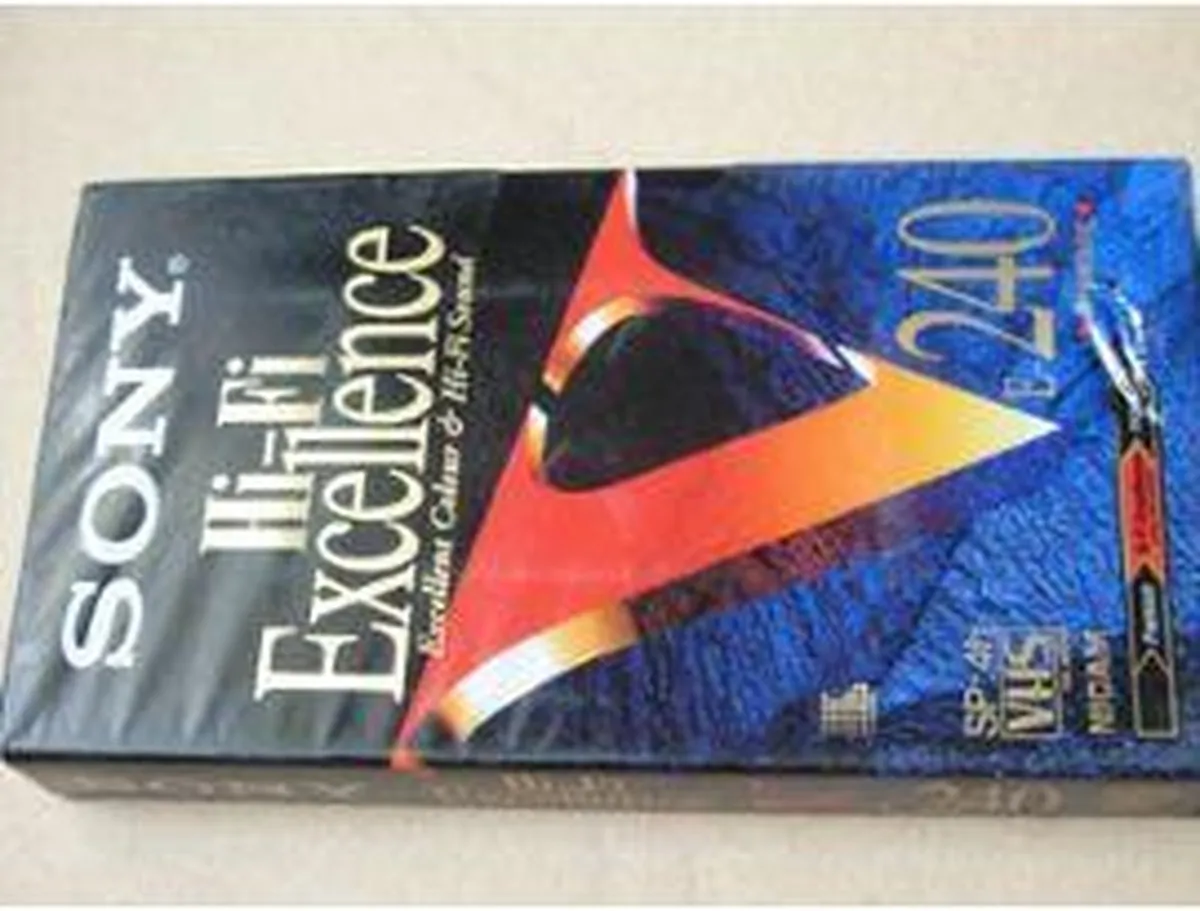 Sony VHS Videoband 240 Hi-Fi Excellence
