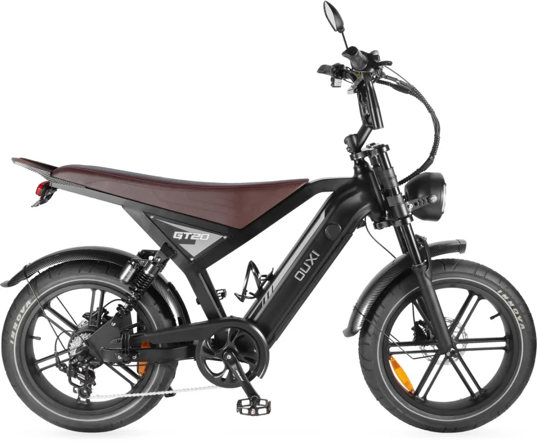 Ouxi GT20 - Fatbike - Zwart - 720Wh