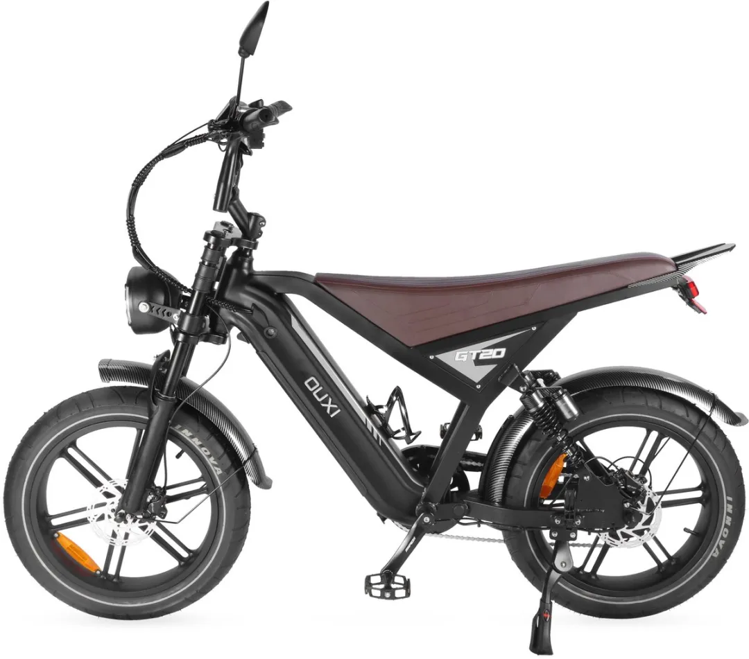 Ouxi GT20 - Fatbike - Zwart - 720Wh