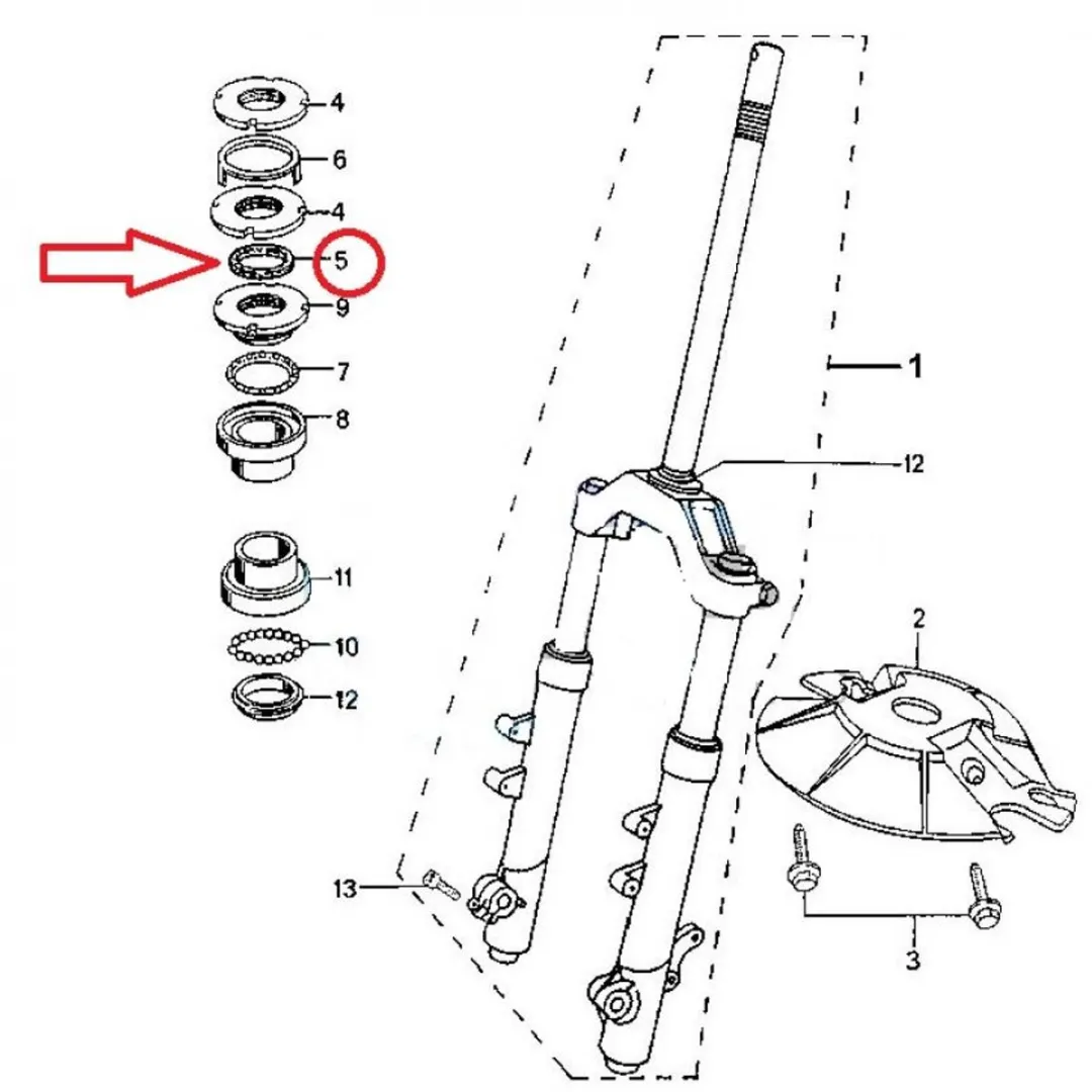 Peugeot 100 Elyseo Stuurdemper Rubberen Rondelle