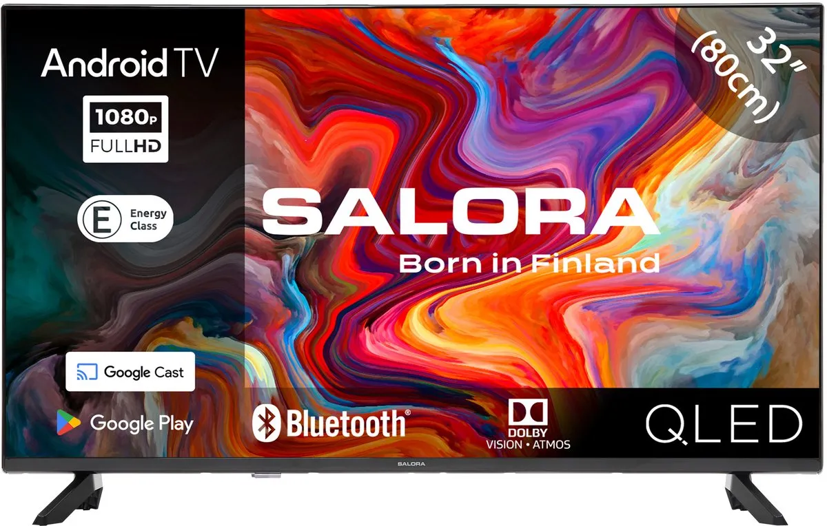 Salora QLED32TV Smart TV 32 inch