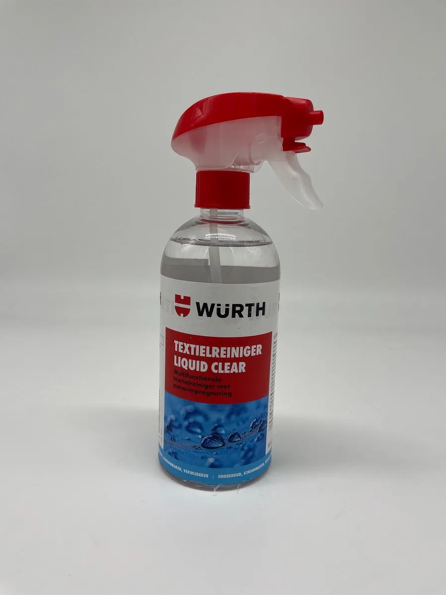 Würth Textielreiniger Liquid Clear 500ml