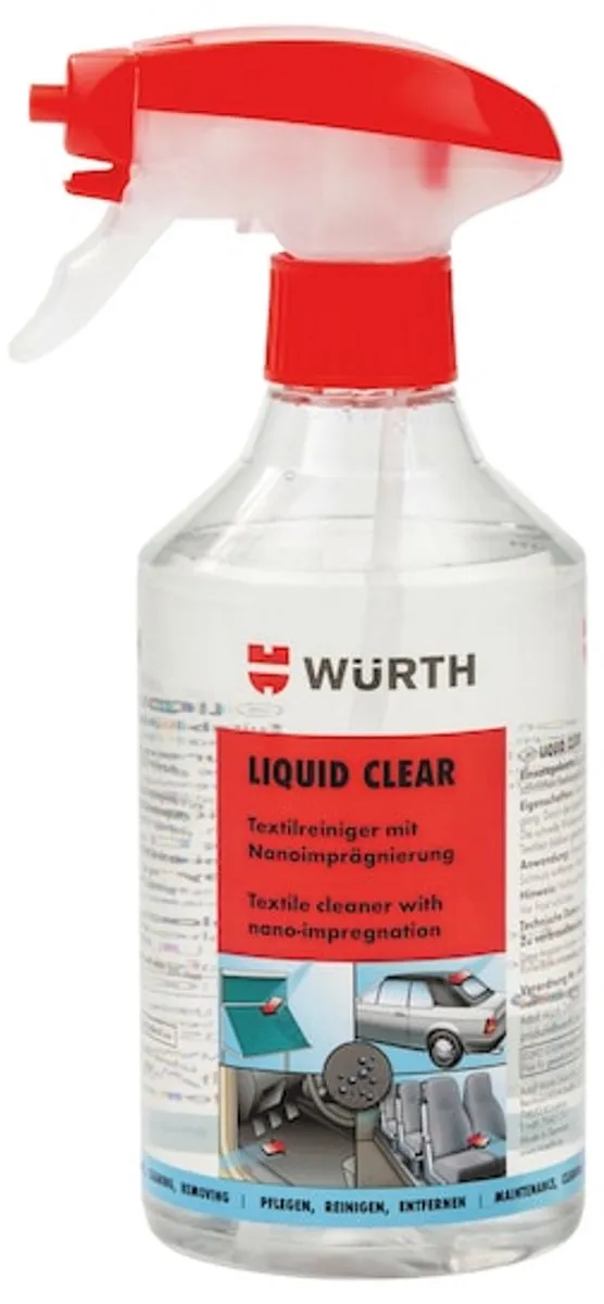 Würth Textielreiniger Liquid Clear 500ml