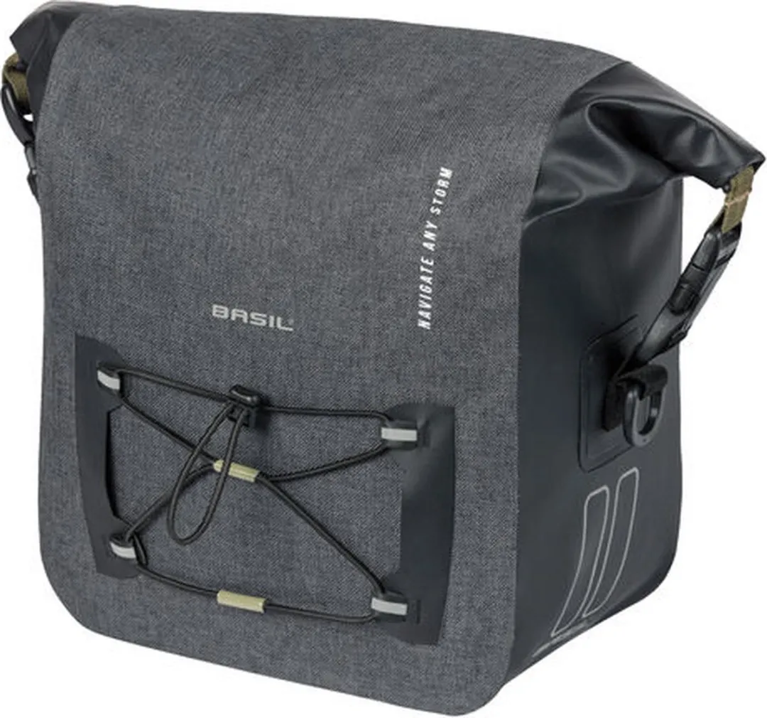 Basil Navigator Storm Stuurtas KF 10L - 100% Waterdicht - Zwart