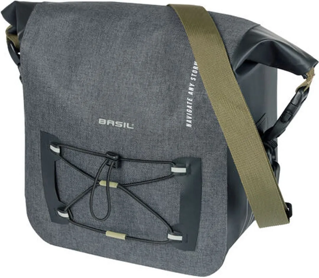 Basil Navigator Storm Stuurtas KF 10L - 100% Waterdicht - Zwart