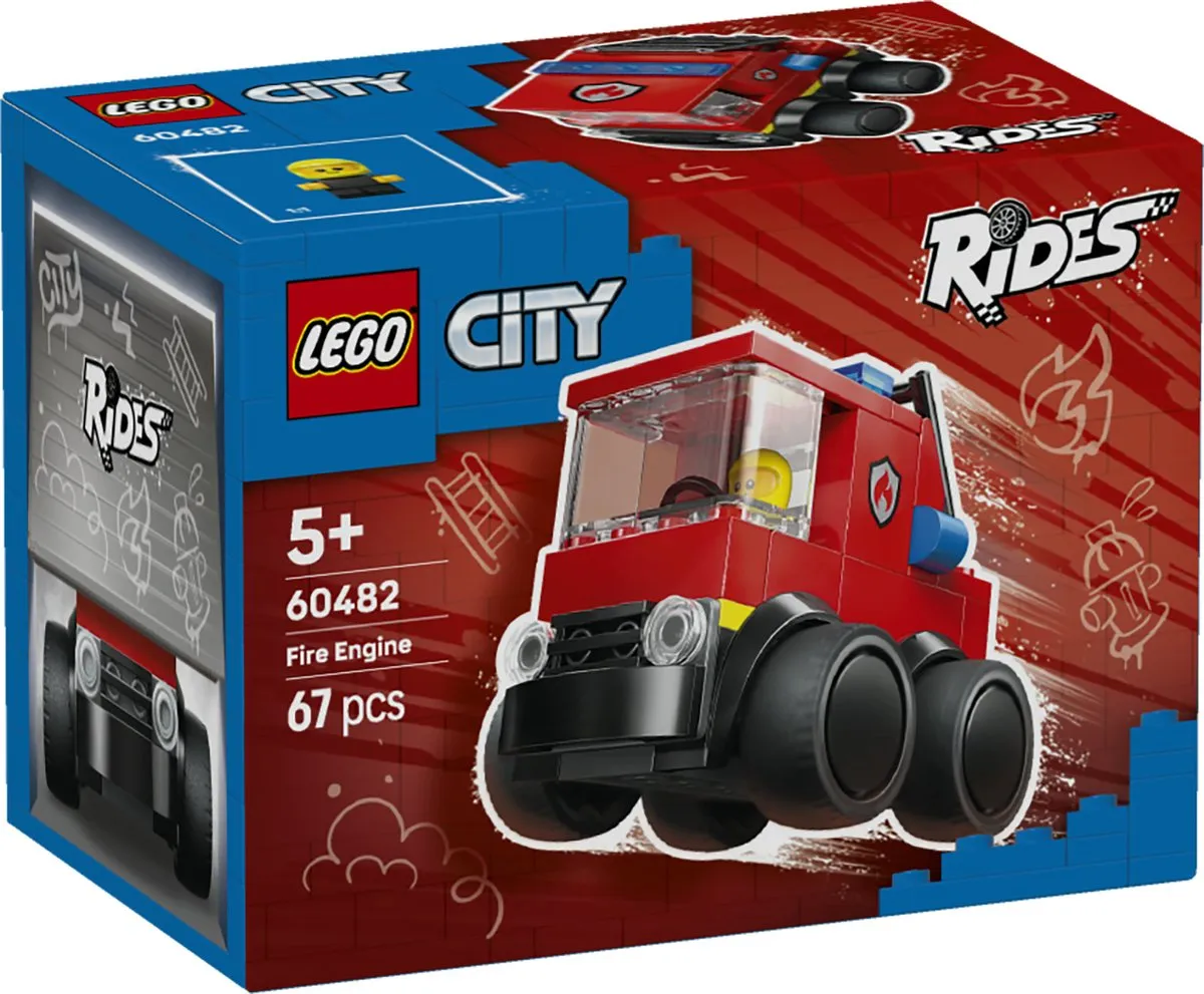 LEGO City Rides Fire Truck 60482 - Multicolor