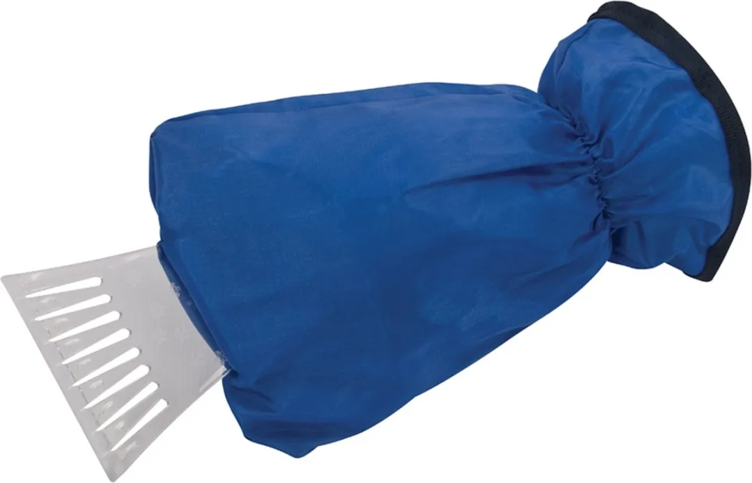 Silverline IJsschraper met Handschoen - Blauw