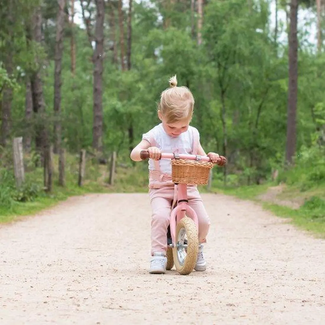 Angel Toys Rieten Fietsmand Kinderfiets