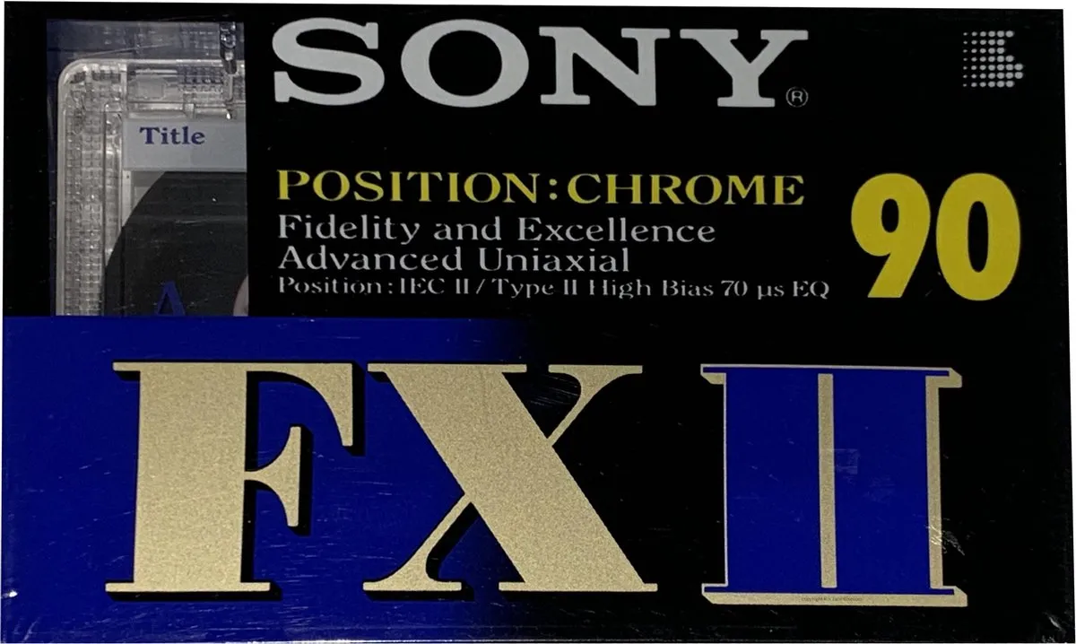 Sony FXII90 Cassetteband 90min