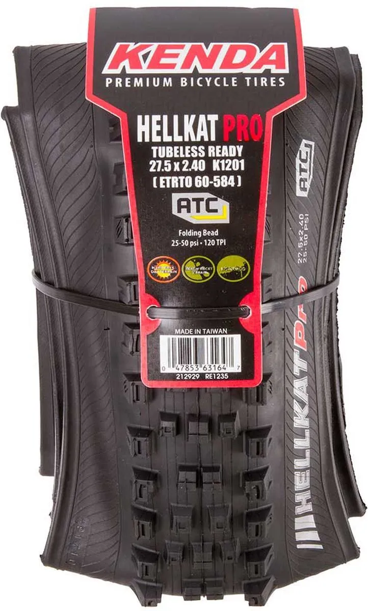 Kenda Hellkat Pro 29 2.4 - Mountainbike Band 60-622 - Zwart - afbeelding 2 van 3