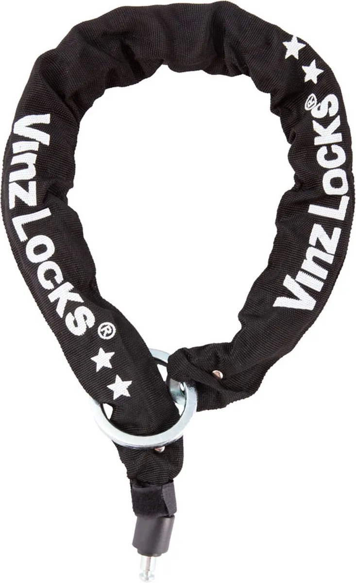 VINZ Levanne Ringslot ART 2 BIS729-900 - 90cm - Zwart