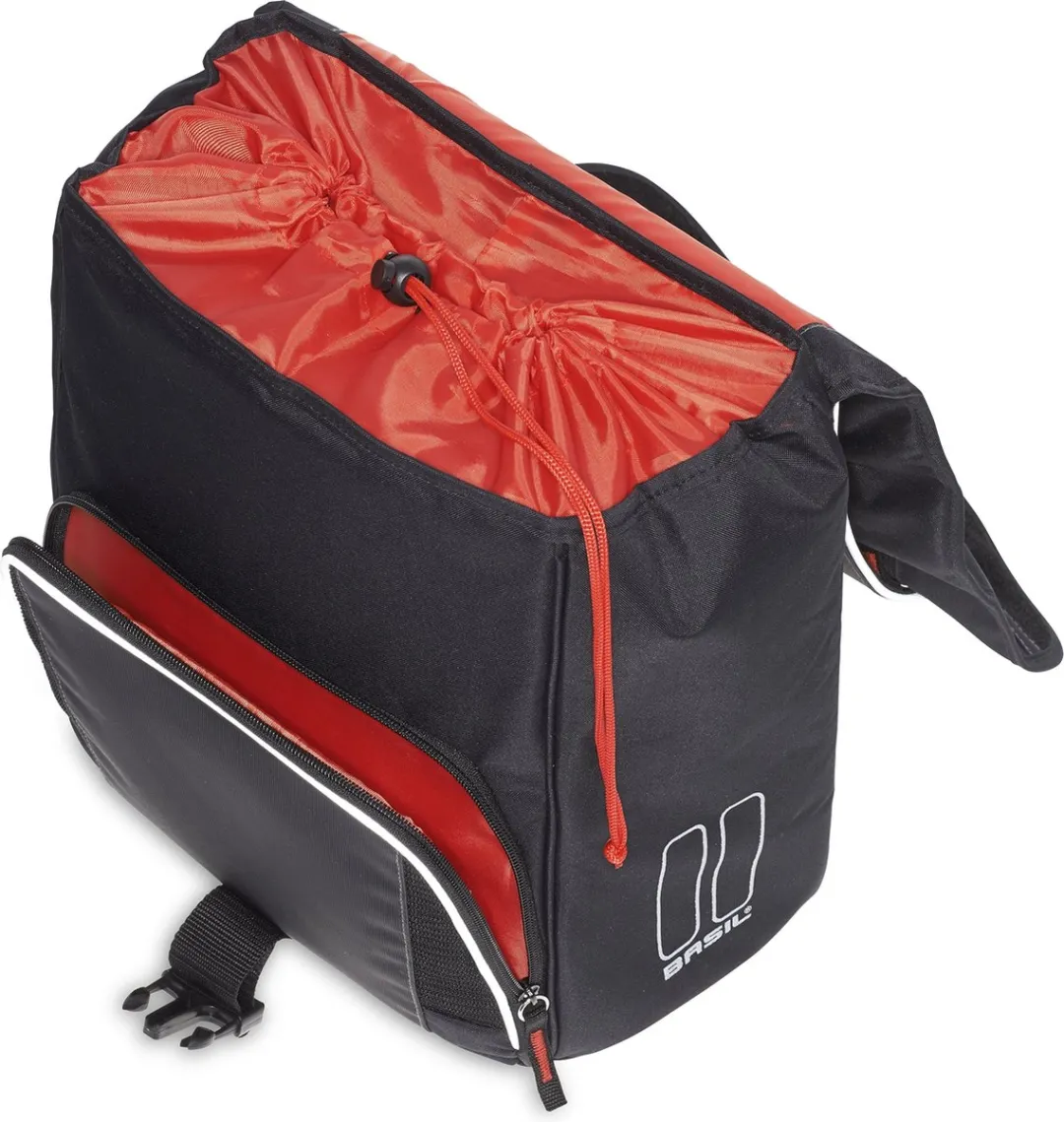 Basil Sport Design Enkele Fietstas 18L - Zwart