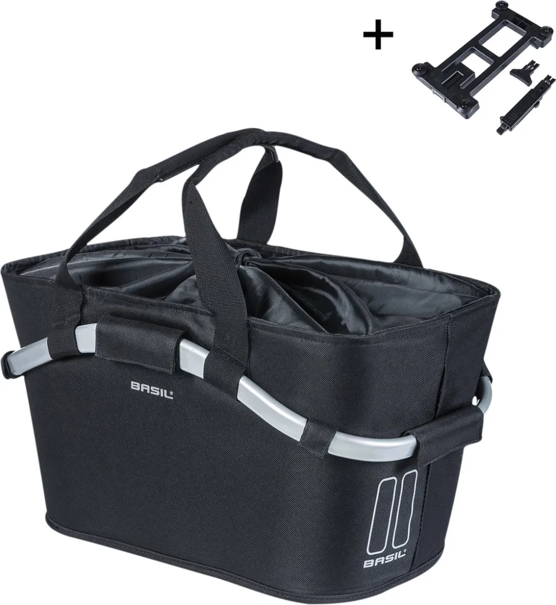 Basil Classic Carry All Fietsmand Achter - 22L - Zwart