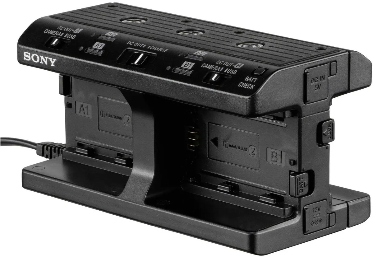 Sony NPAMQZ1K Multi Battery Adapter NP-FZ100 - 2x - Zwart
